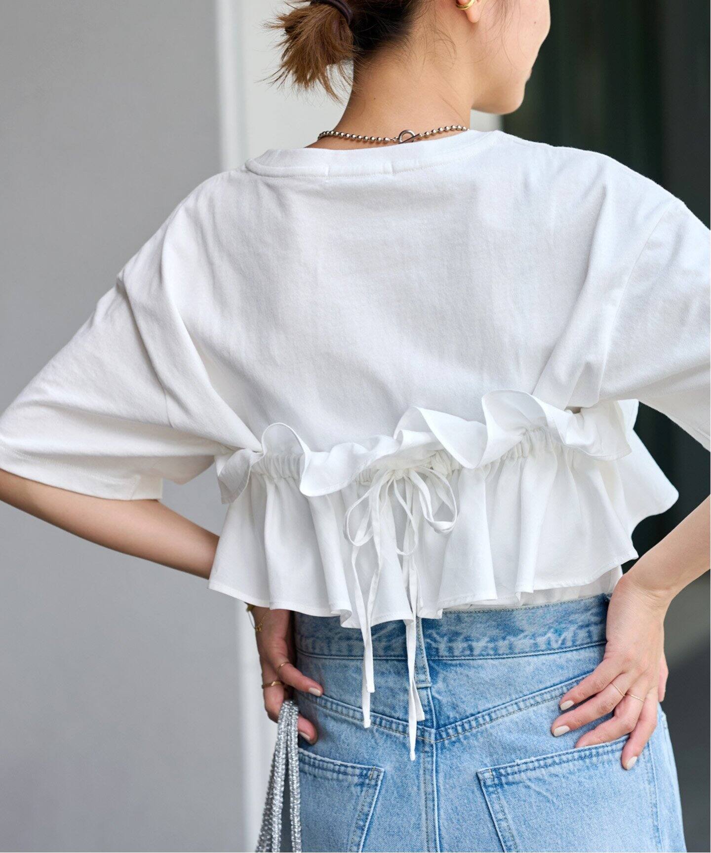 フリルパーツセットTシャツ（Tシャツ／カットソー）｜JOURNAL STANDARD  