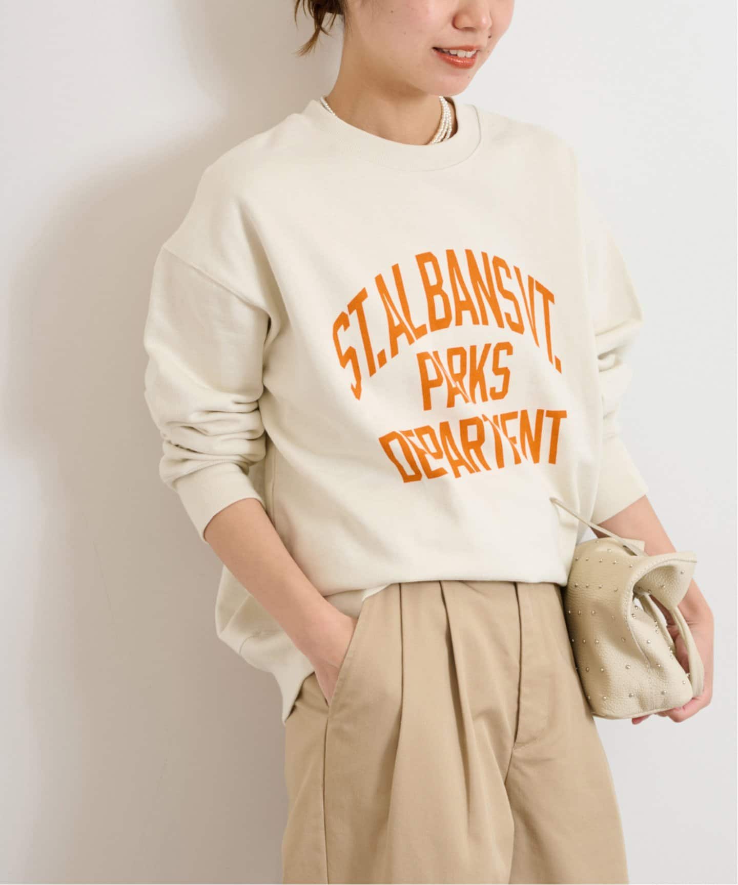 relume バックロゴフーディスウェット JOURNAL STANDARD relume - JOURNAL STANDARD relume バックロゴ