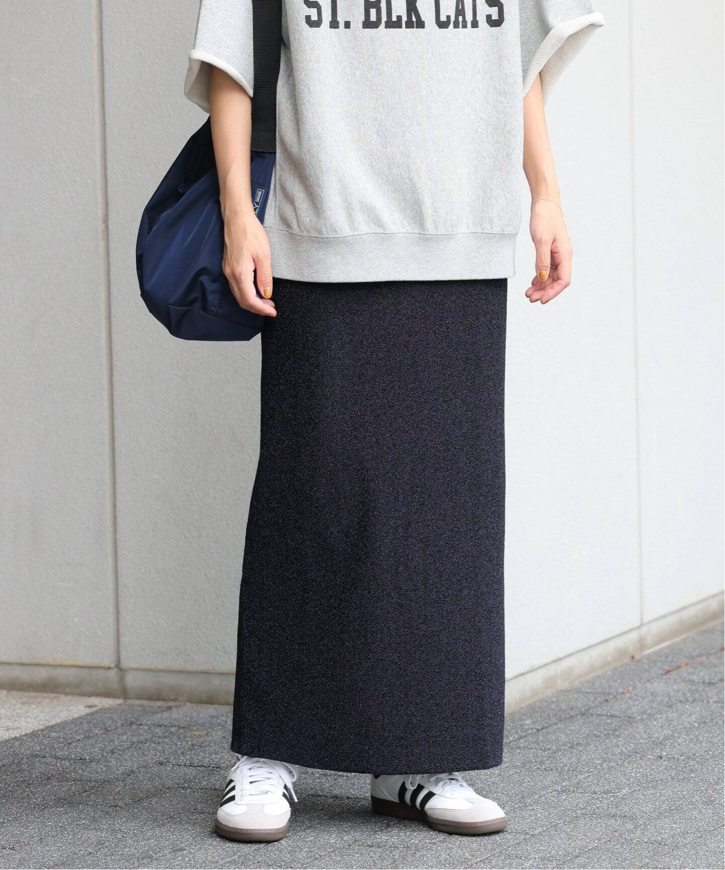 ラメIラインスカート（ロング・マキシ丈スカート）｜JOURNAL STANDARD  