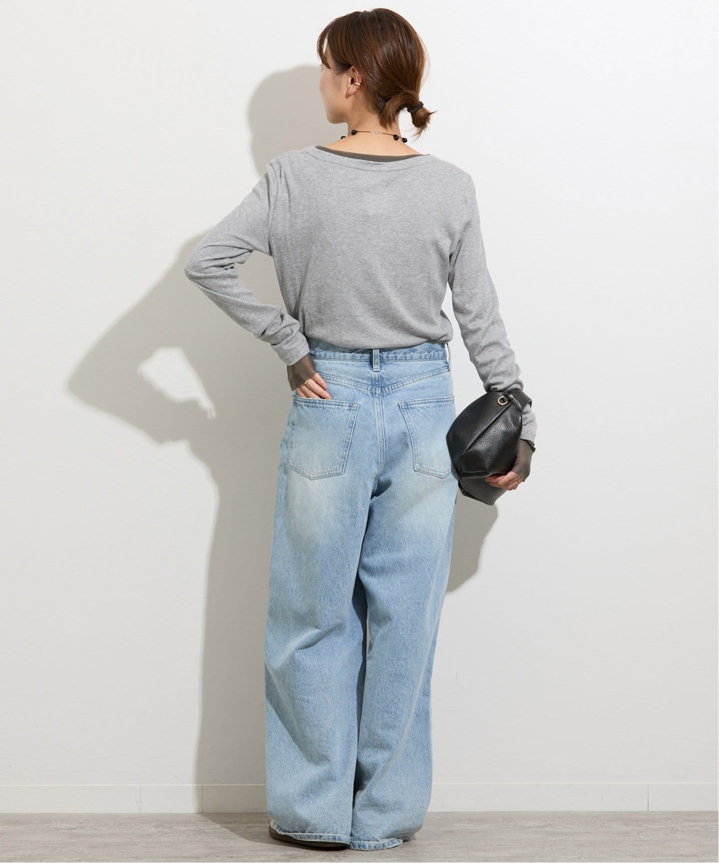 追加/2枚セット》3WAYチュールレイヤードTシャツ（Tシャツ