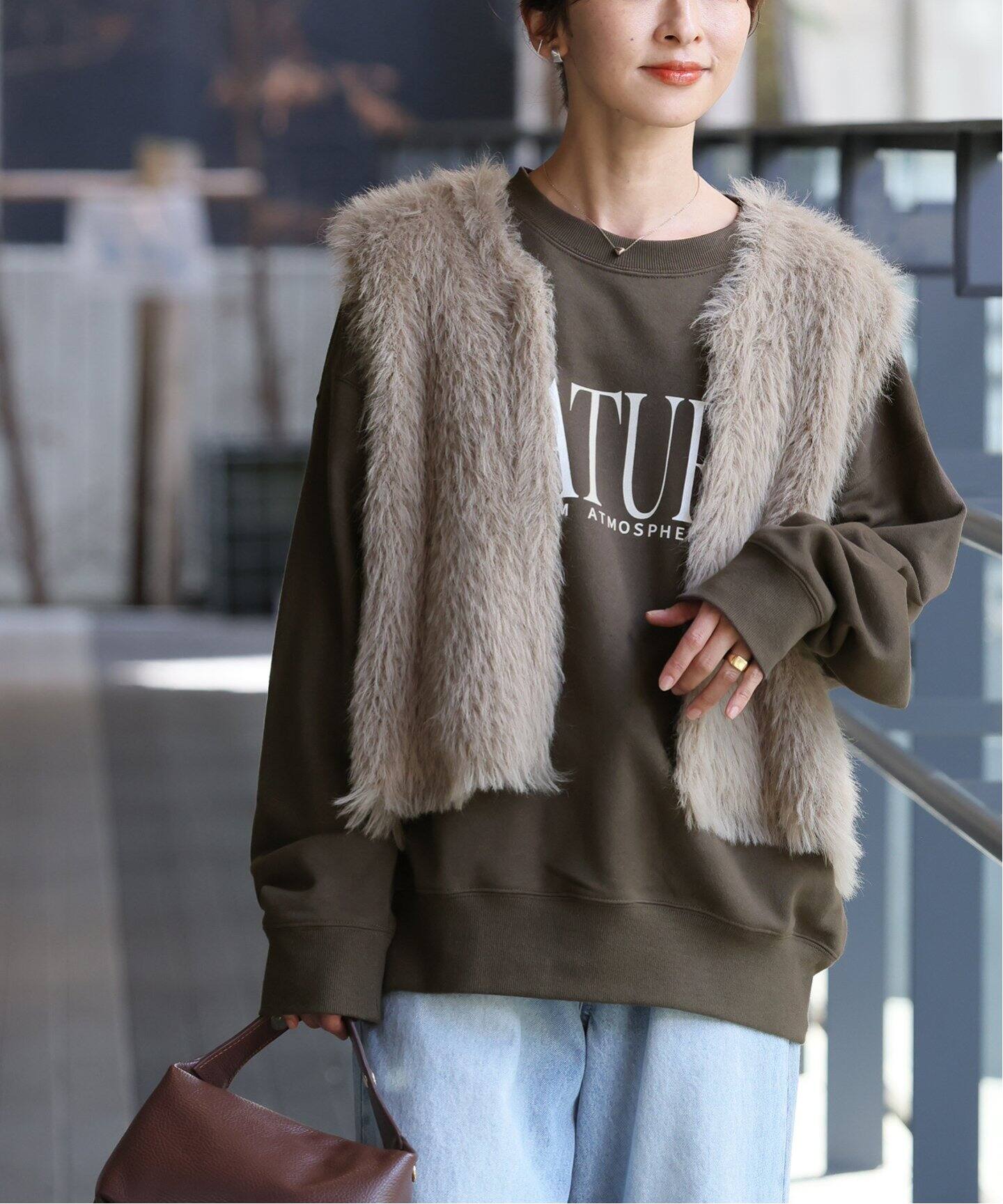 2枚セット》3WAY Tシャツレイヤードスウェット（スウェット）｜JOURNAL 
