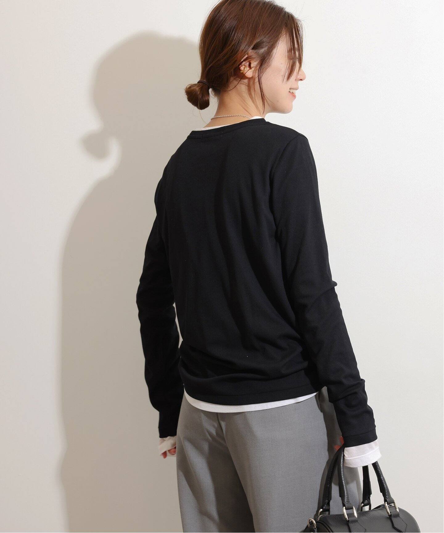 専用TELA テラ スウェット カットソー ジャーナルスタンダード イエナ 追加3》ソフトテレコクルーネックロングTEE(Tシャツ