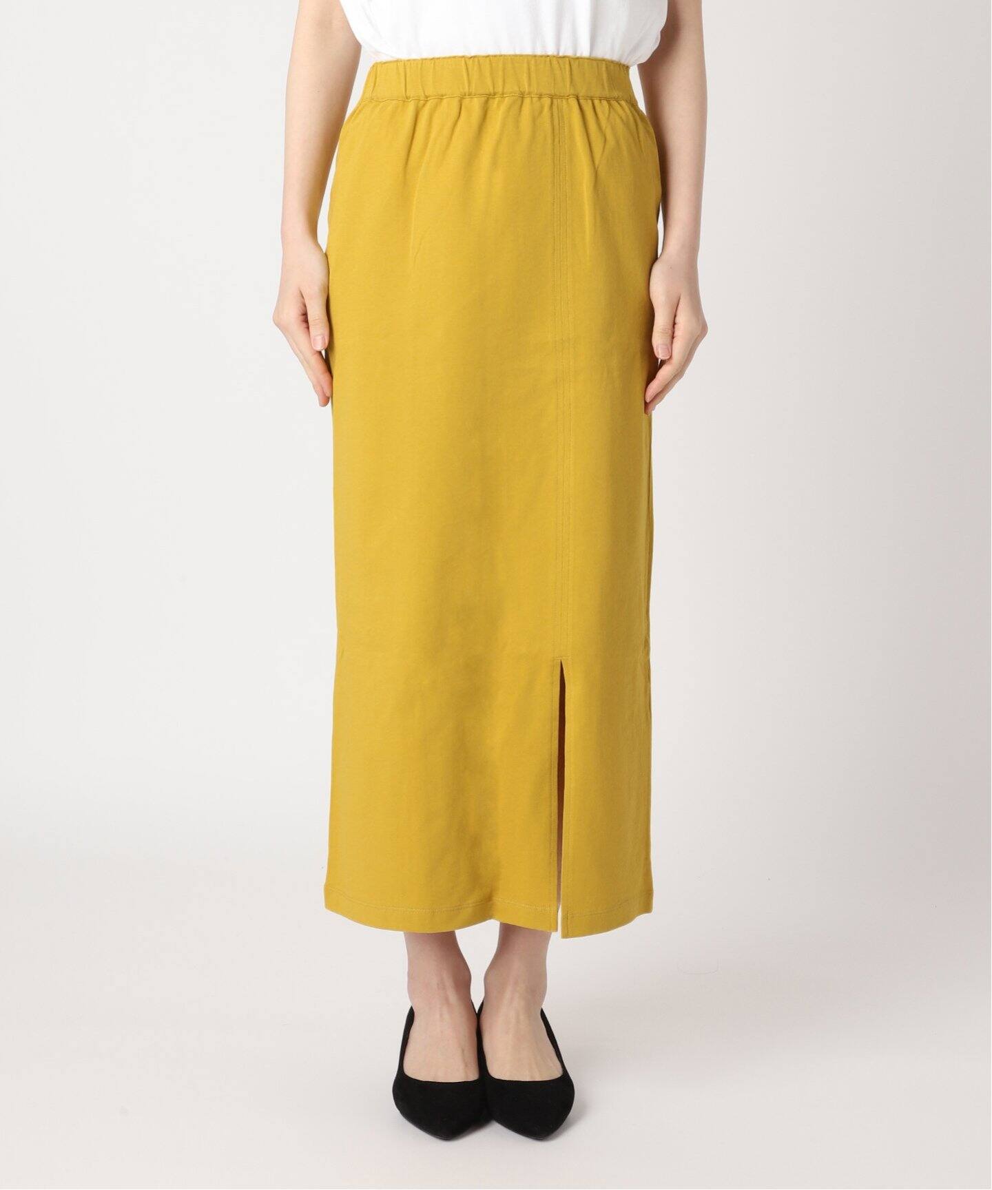 追加2》MVSコットンタイトスカート（ロング・マキシ丈スカート  