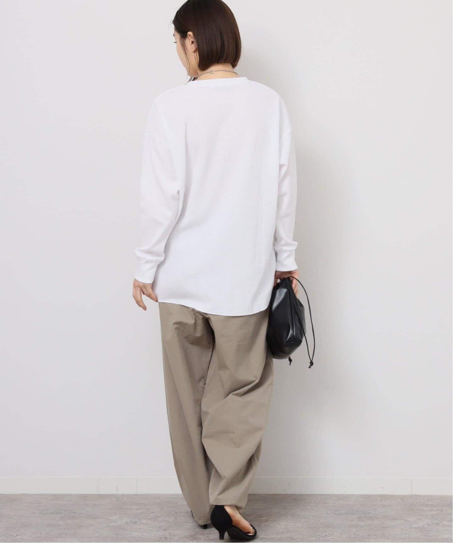 追加3》TCワッフルオーバーサイズロングスリーブTシャツ（T