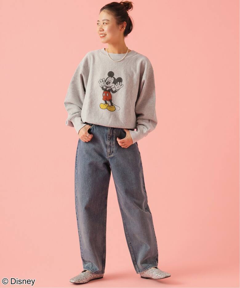 追加》【Champion】*RE REVERSE WEAVE ＜MICKEY MOUSE＞スウェット 