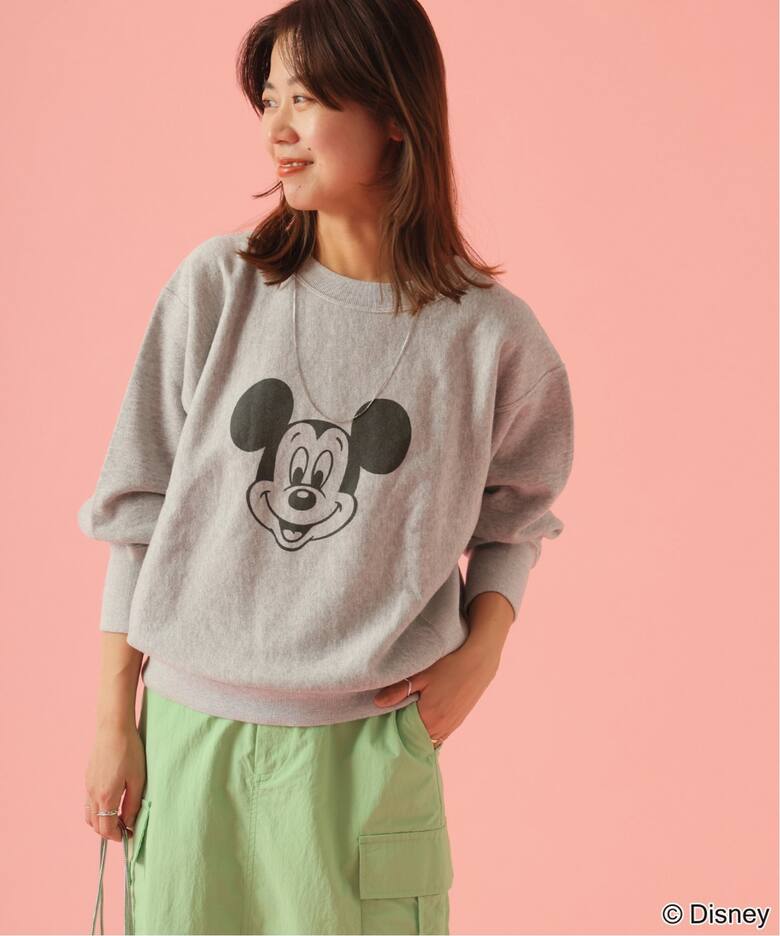 追加》【Champion】*RE REVERSE WEAVE ＜MICKEY MOUSE＞スウェット 
