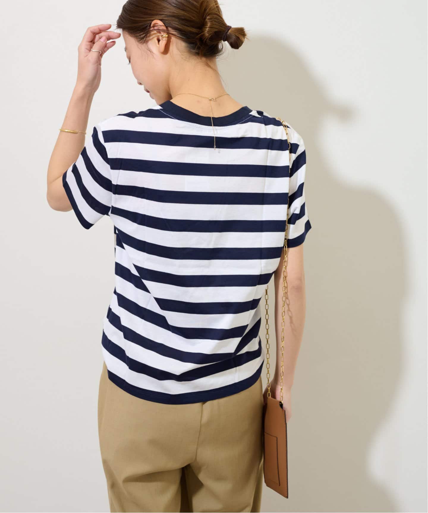 A.P.C.】RELUME T-SHIRT BORDER:TシャツネイビーB A.P.C.】RELUME T-SHIRT BORDER:TシャツネイビーB
