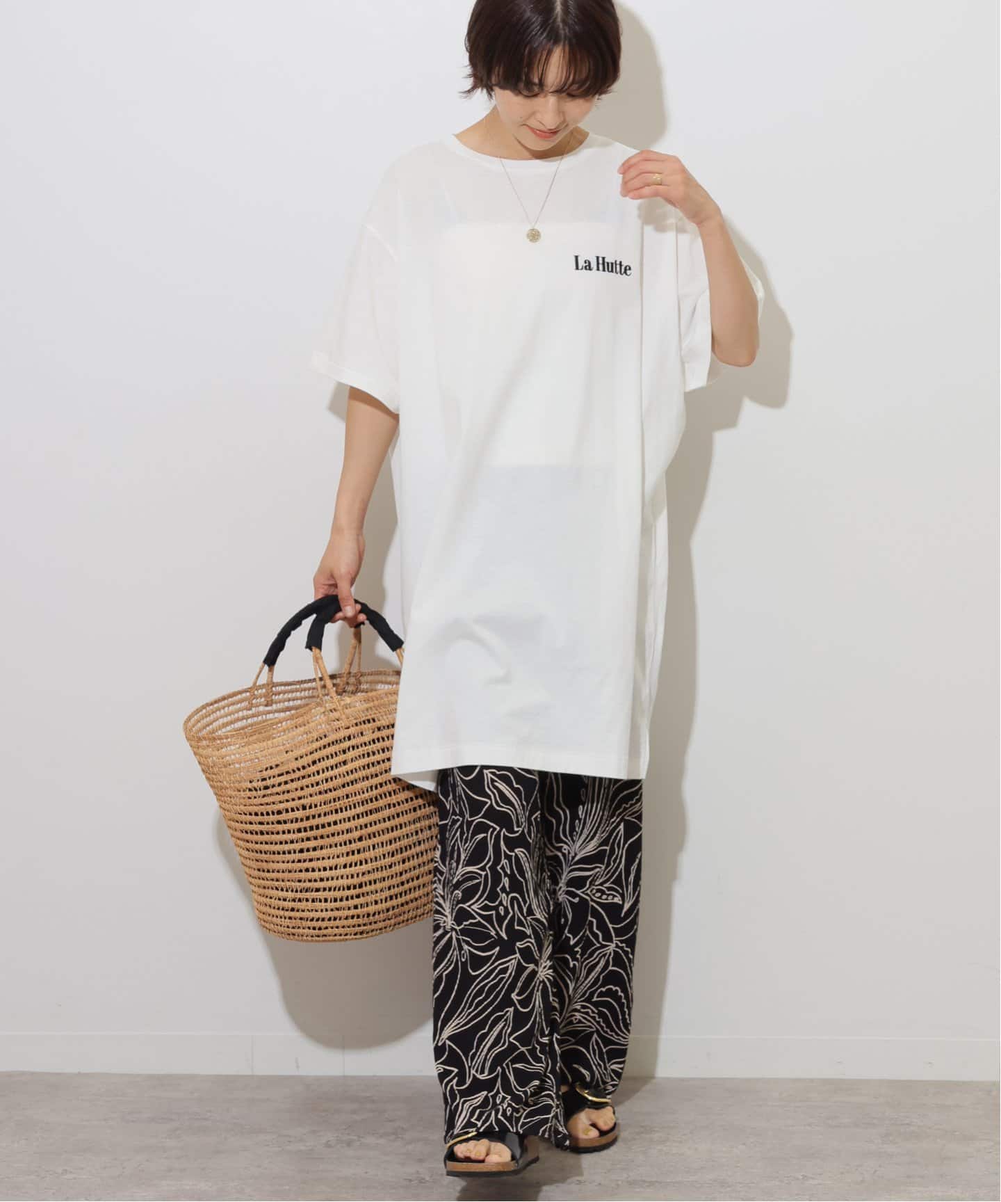 La Hutte / ラ・ユット】チュニック（Tシャツ／カットソー