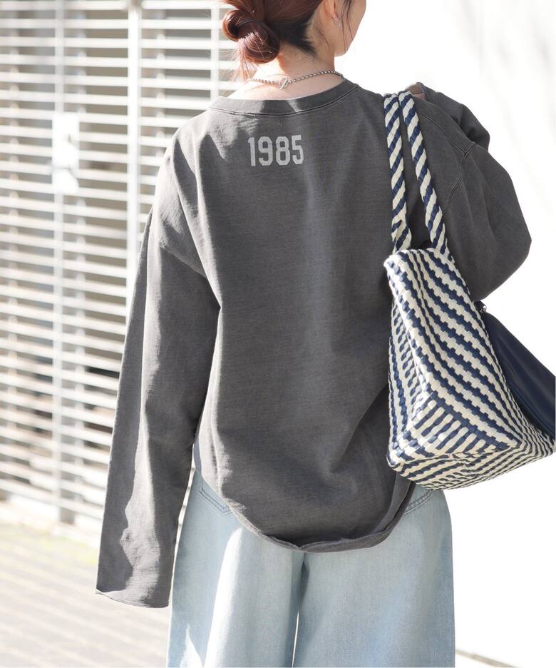 HOLIDAYS COMFORT】USAコットンインレイウラケプルオーバー（Tシャツ 