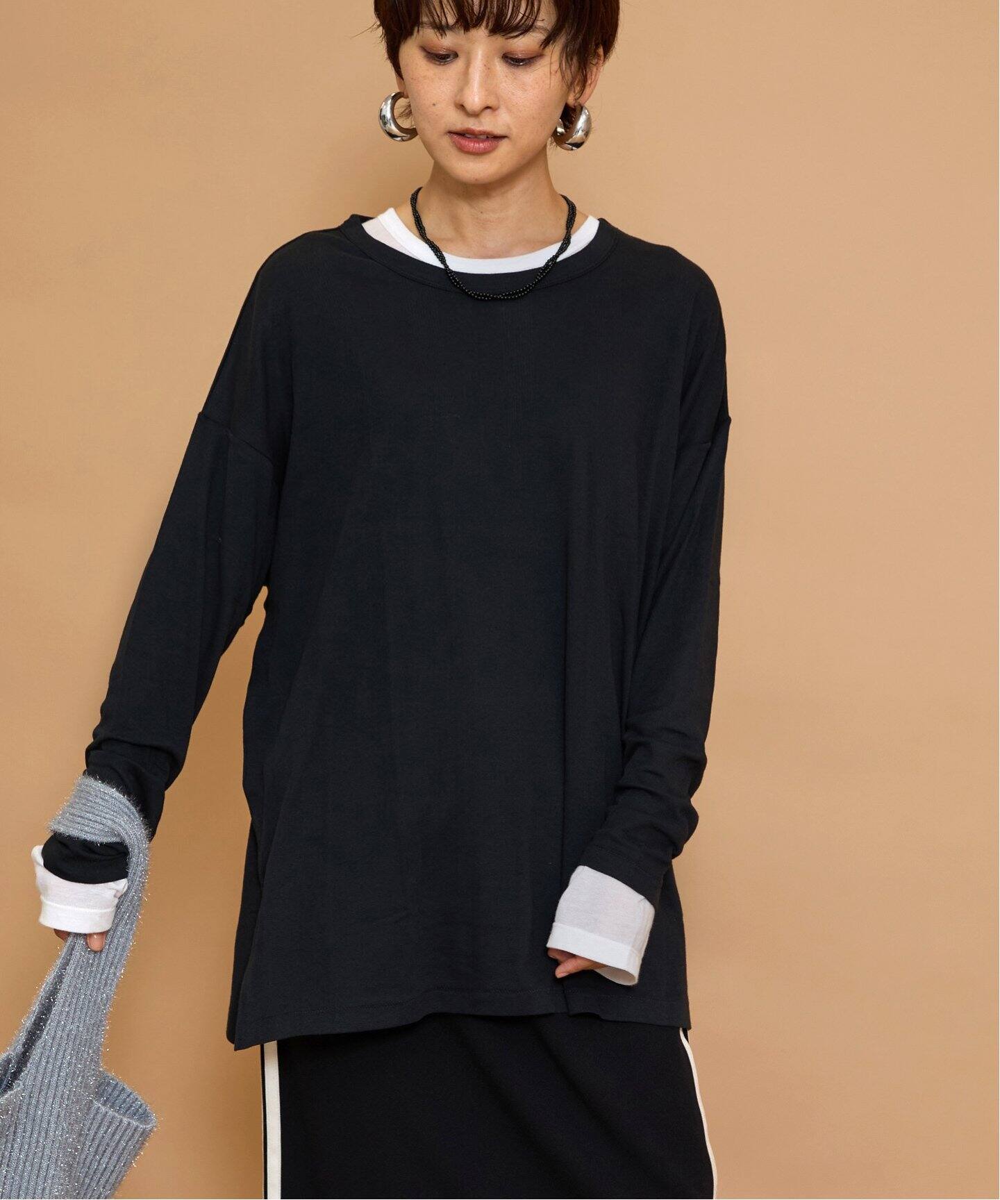 tシャツ 「追加」別注「MILLER/ミラー」Light Prib L/S：カットソー レディース 追加》別注【MILLER/ミラー】Light Prib L/S：カットソー（T