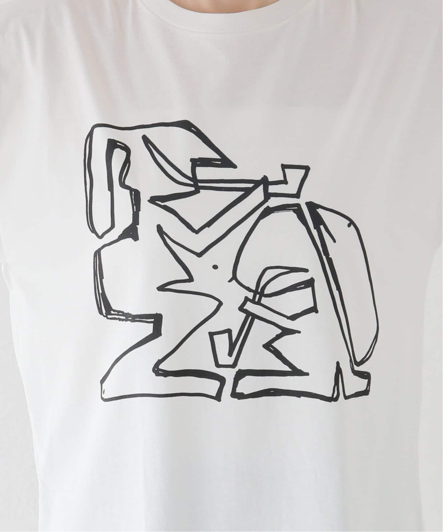 BASERANGE/ベースレンジ】FOX PRINT TEE：カットソー（Tシャツ