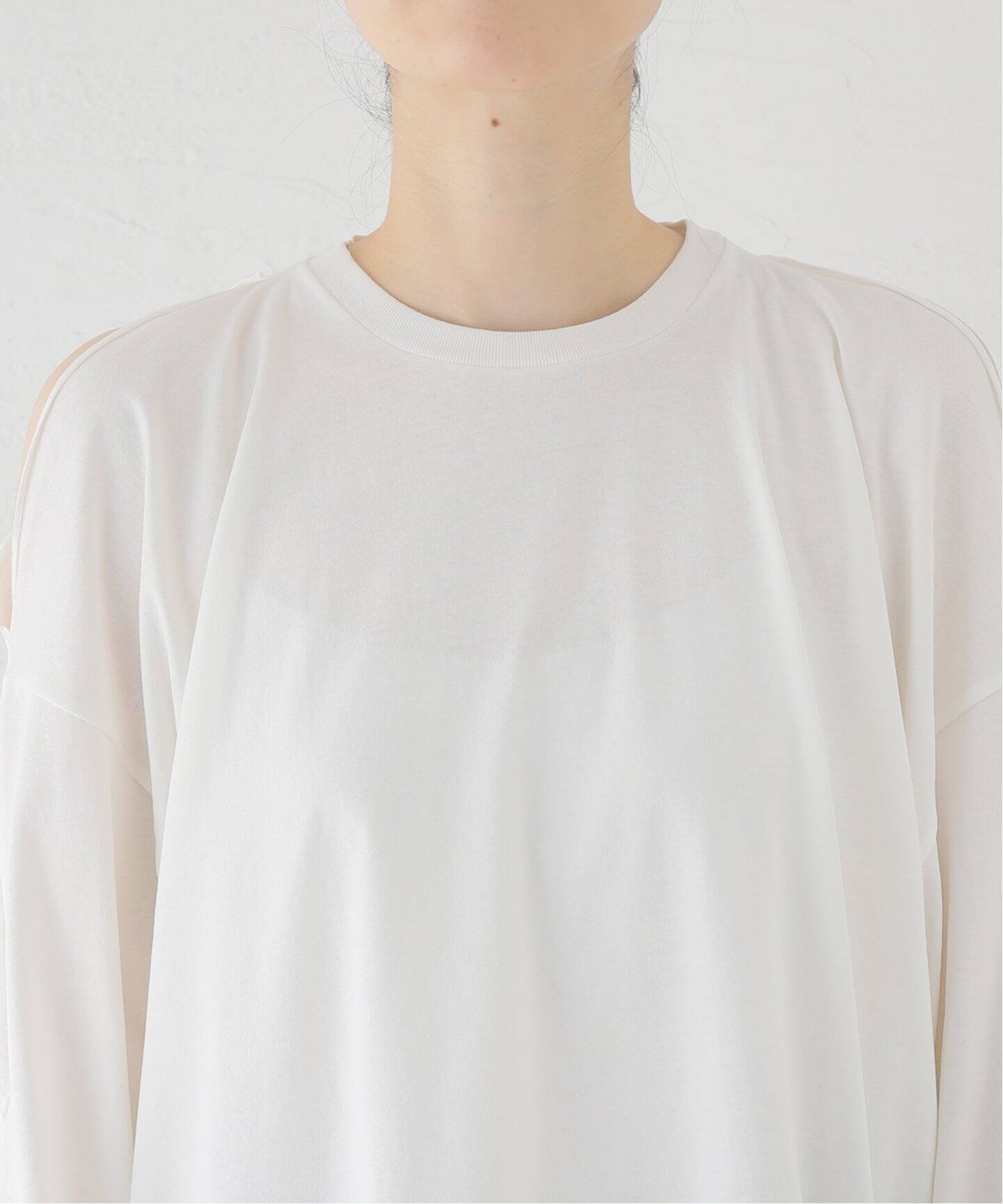 BASERANGE/ベースレンジ】 PIN LONG SLEEVE：カットソー（Tシャツ 