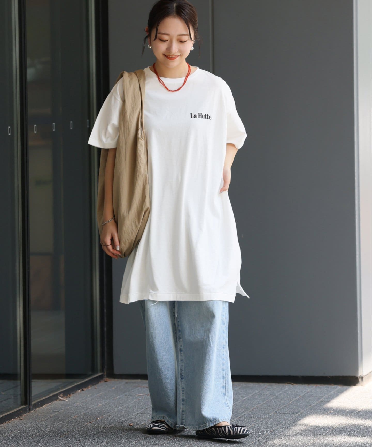 追加》【La Hutte / ラ・ユット】チュニック（Tシャツ