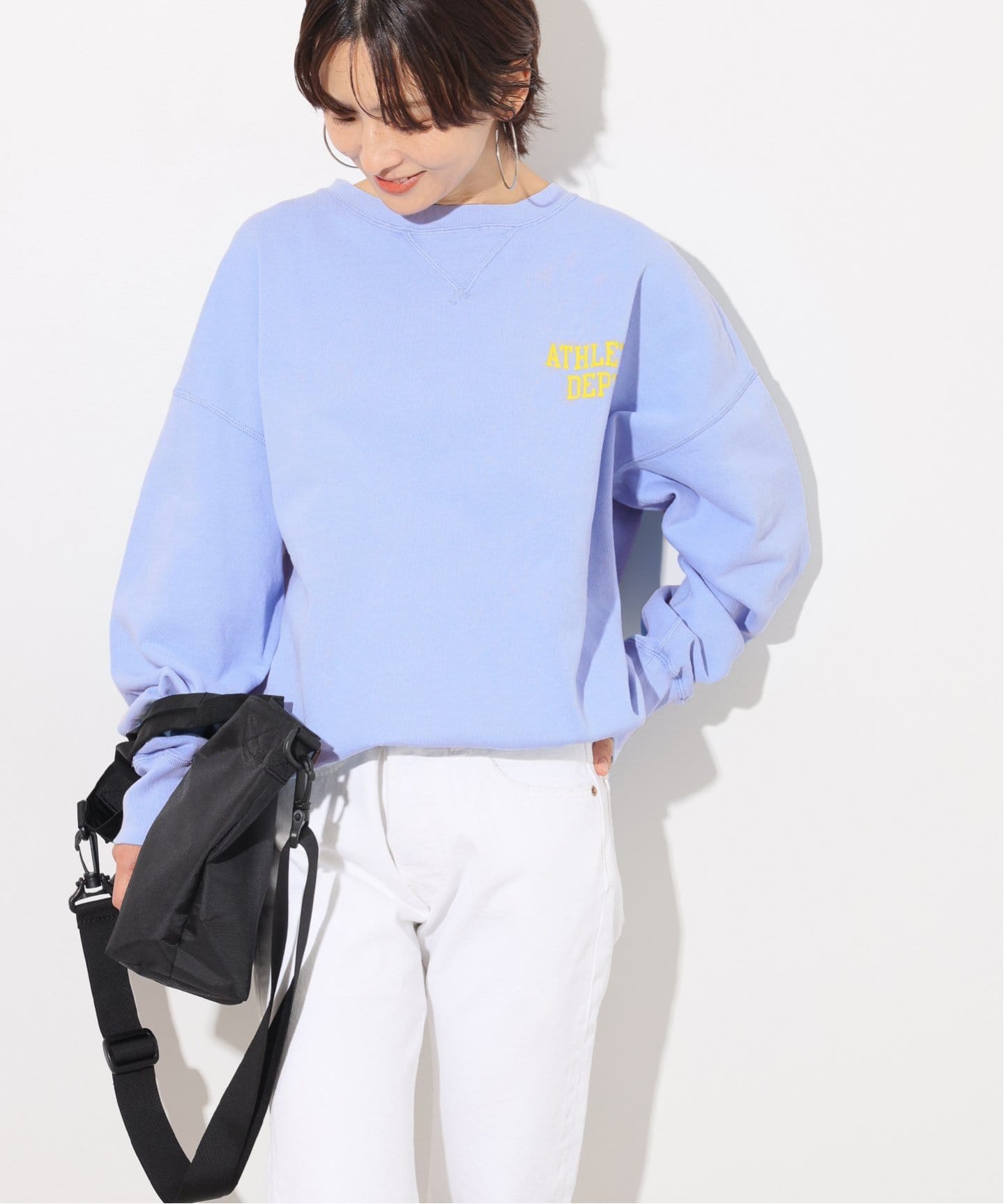 ジャーナルスタンダードレリューム　ビンテージ　カコウ　ロゴスエット HOLIDAYS COMFORT】VINTAGEカコウロゴスウェット（スウェット