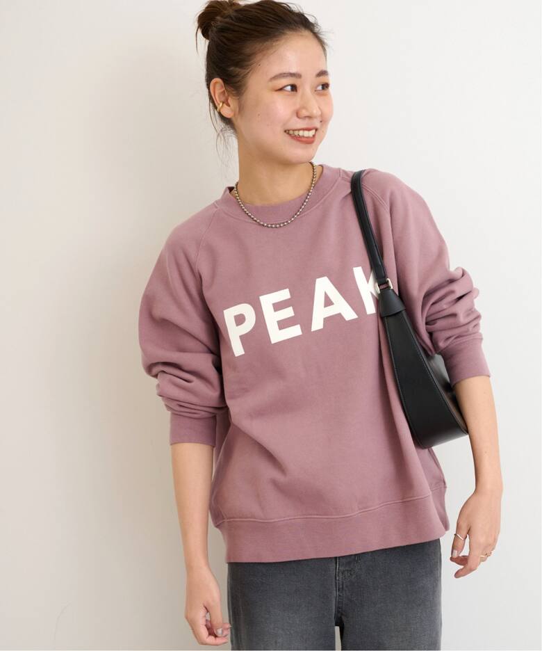 別注【Snow Peak】*REL Recycled Cotton Sweat CN：スウェット 