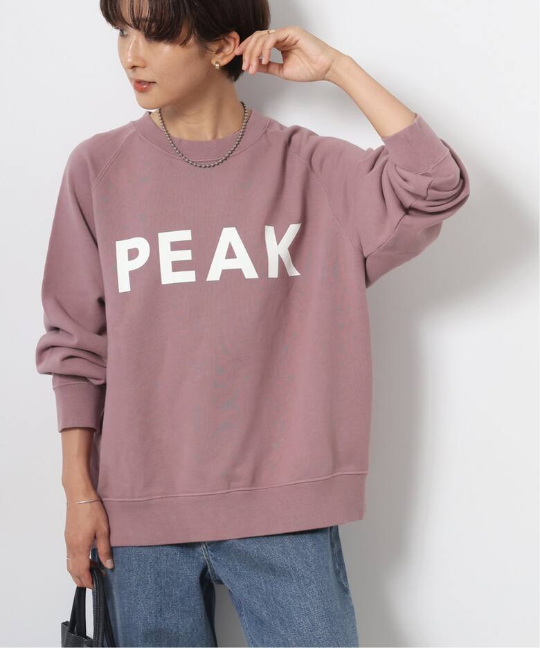 別注【Snow Peak】*REL Recycled Cotton Sweat CN：スウェット 