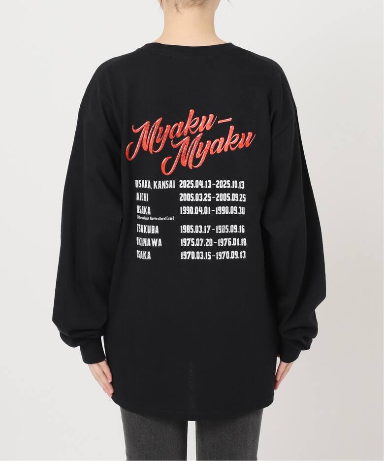 MYAKUMYAKU×relume】別注MOTOR CYCLEロングスリーブTシャツ（Tシャツ 