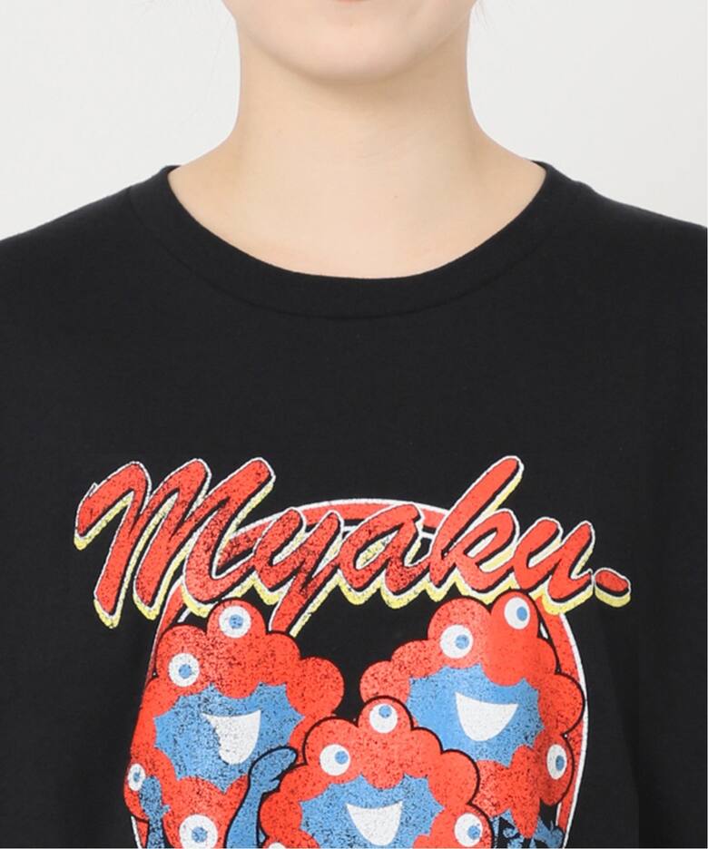 MYAKUMYAKU×relume】別注MOTOR CYCLEロングスリーブTシャツ（Tシャツ 