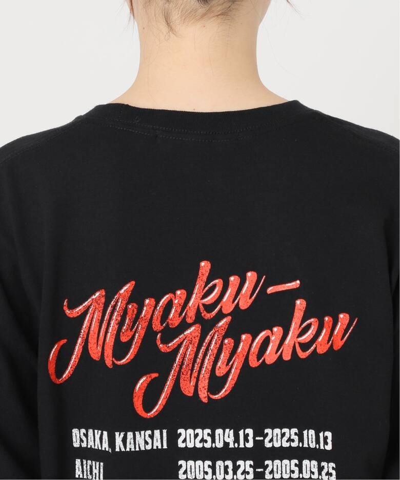 MYAKUMYAKU×relume】別注MOTOR CYCLEロングスリーブTシャツ（Tシャツ 