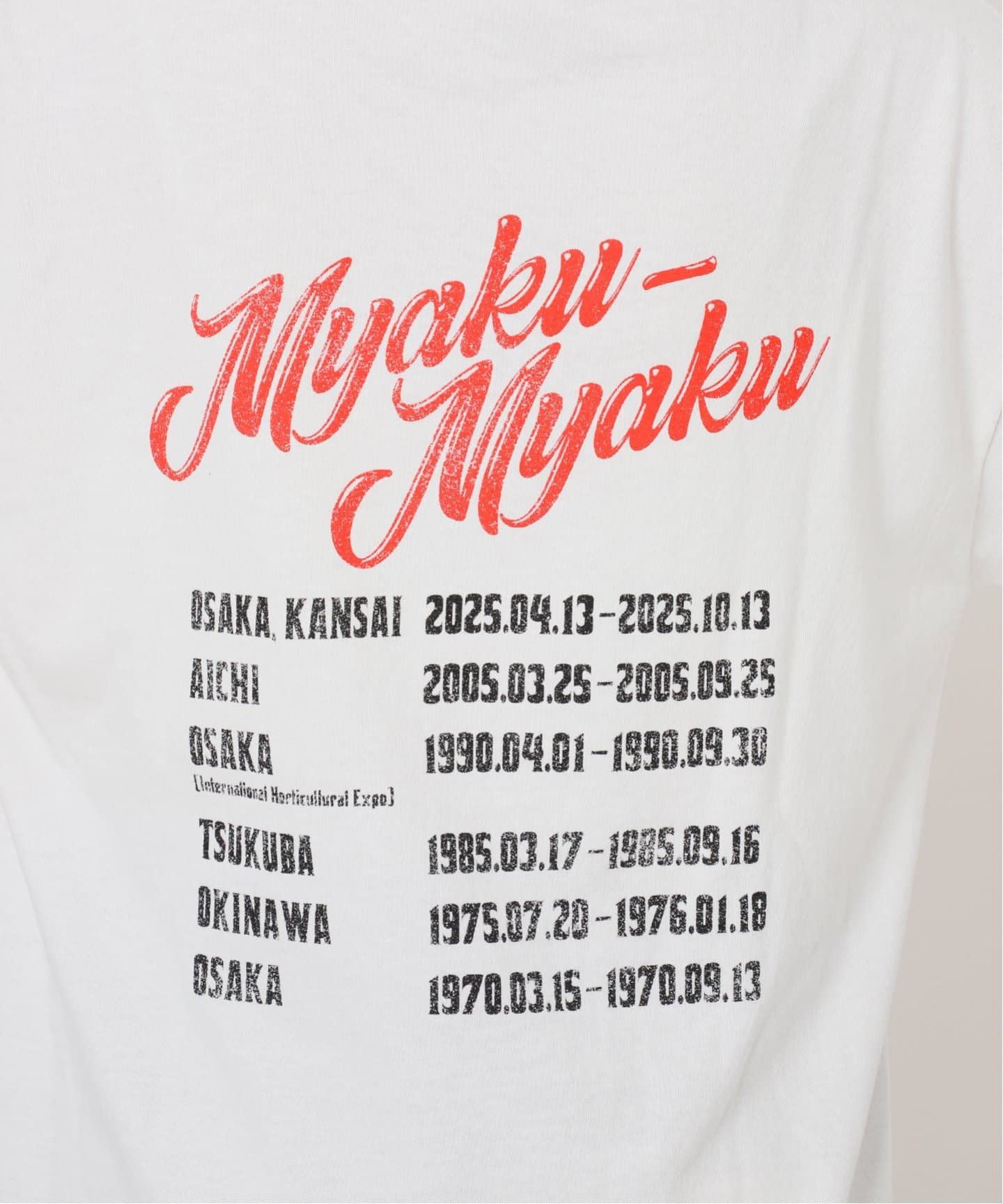 MYAKUMYAKU×relume】別注MOTOR CYCLEロングスリーブTシャツ（T