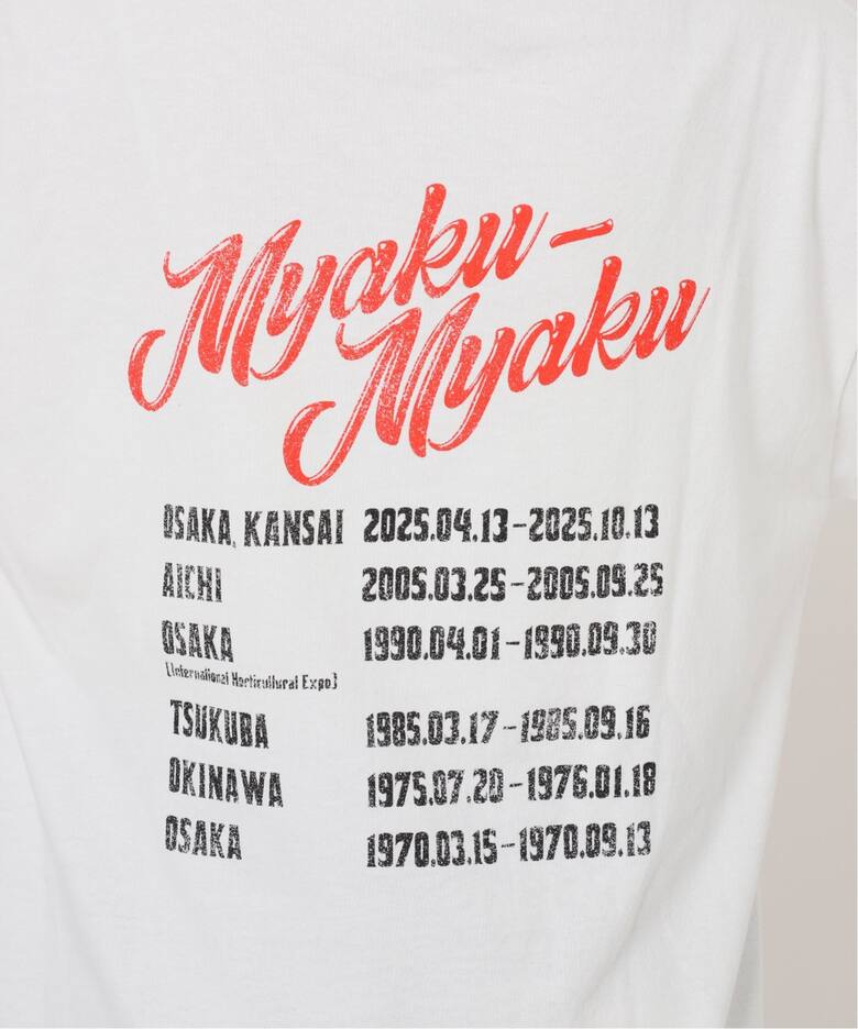 MYAKUMYAKU×relume】別注MOTOR CYCLEロングスリーブTシャツ（Tシャツ 
