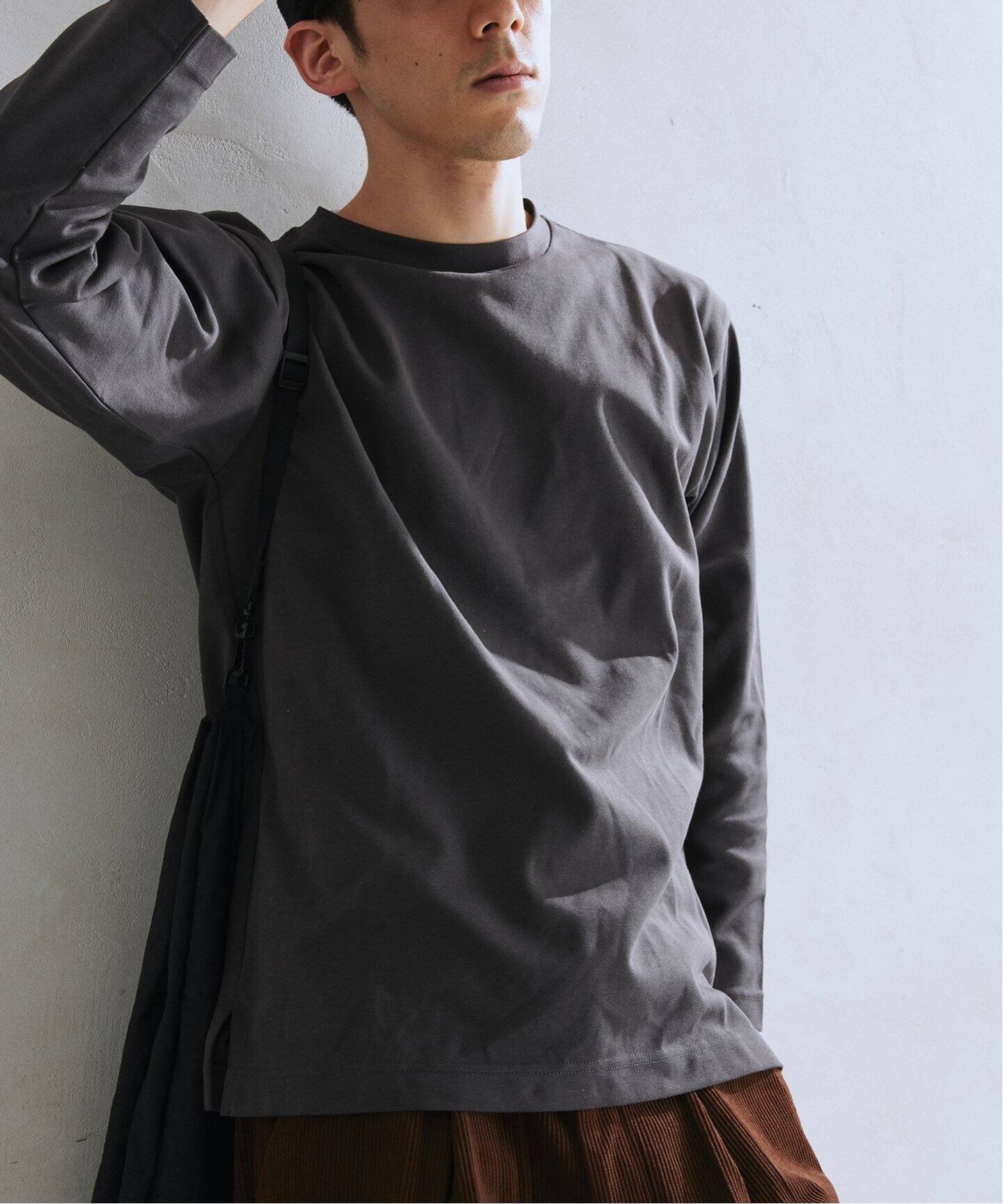【新品】JOURNAL STANDARD ◆NEWARKプリントロングスリーブT 追加》シャーリングロングスリーブTシャツ（Tシャツ／カットソー