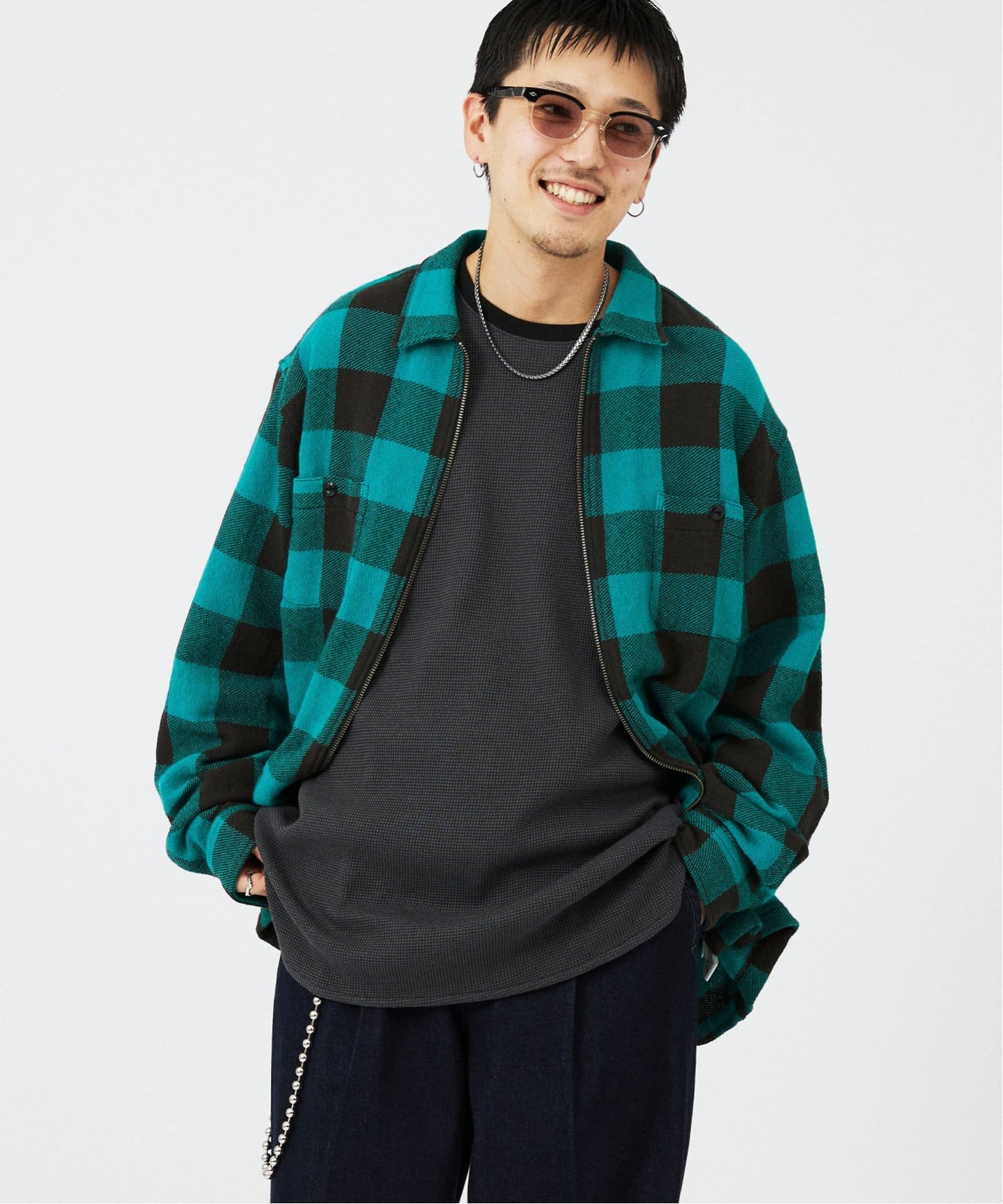 レイヤードサーマルロングスリーブTシャツ（Tシャツ／カットソー