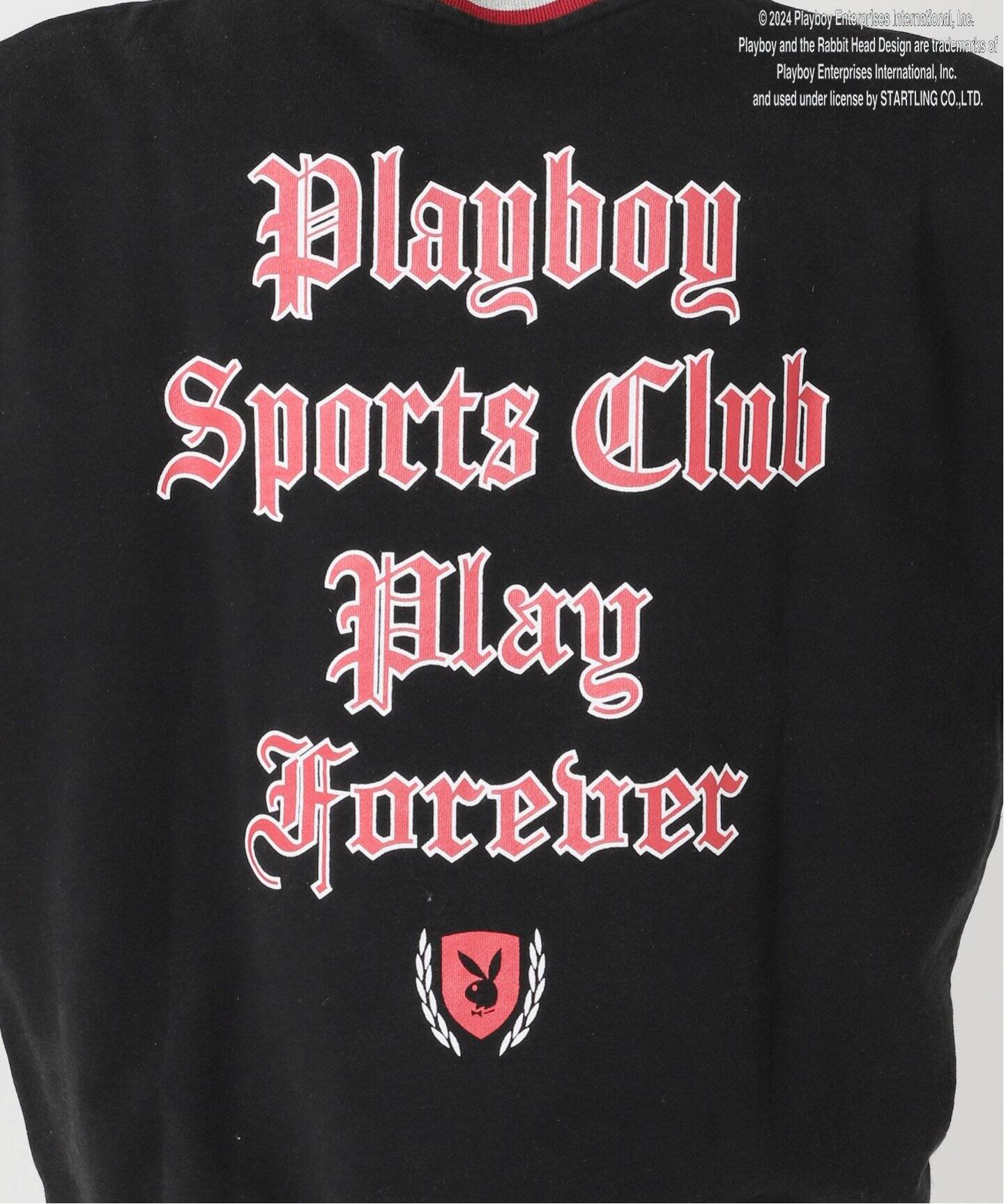 PLAYBOY / プレイボーイ】別注 P.B Sports Club プリントスウェット 