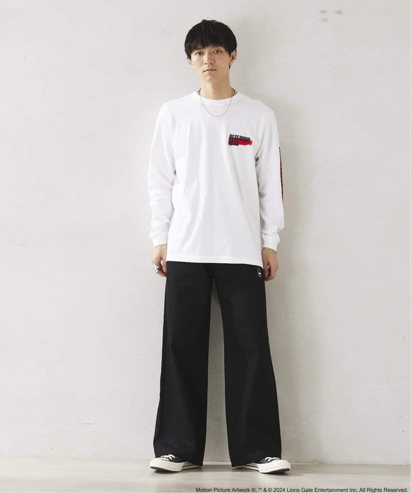 RESERVOIR DOGS 別注 ムービープリントロングスリーブT（Tシャツ