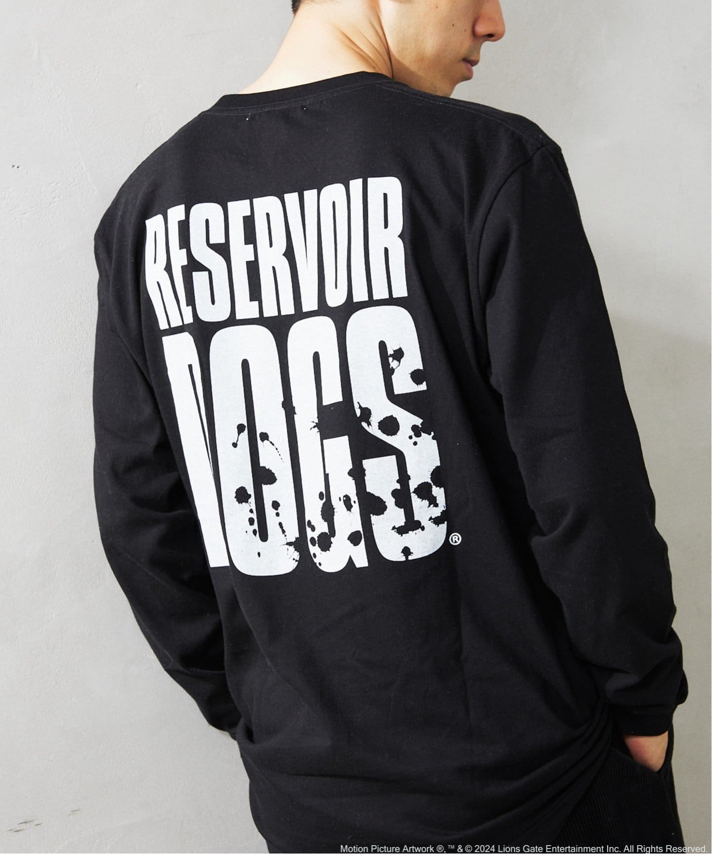 RESERVOIR DOGS 別注 ムービープリントロングスリーブT（Tシャツ