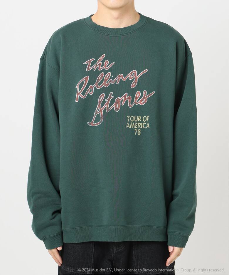 THE ROLLING STONES / ローリングストーンズ 別注 フェードスウェット 