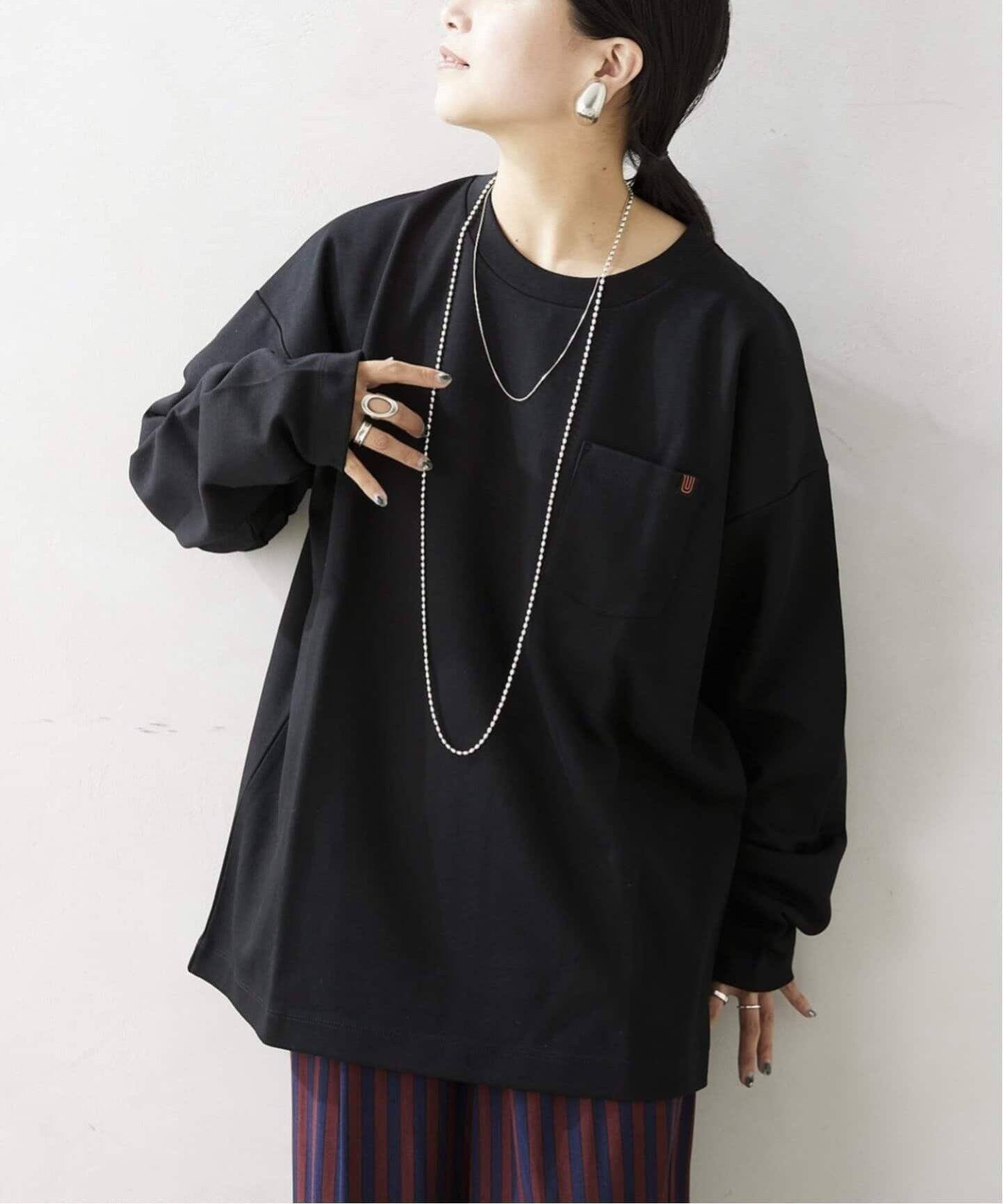UNIVERSAL OVERALL / ユニバーサルオーバーオール 別注 ポンチL/S Tシャツ