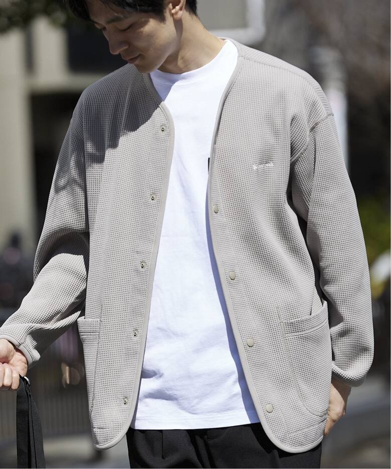 SNOWPEAK / スノーピーク】別注 ドライワッフルカーディガン  