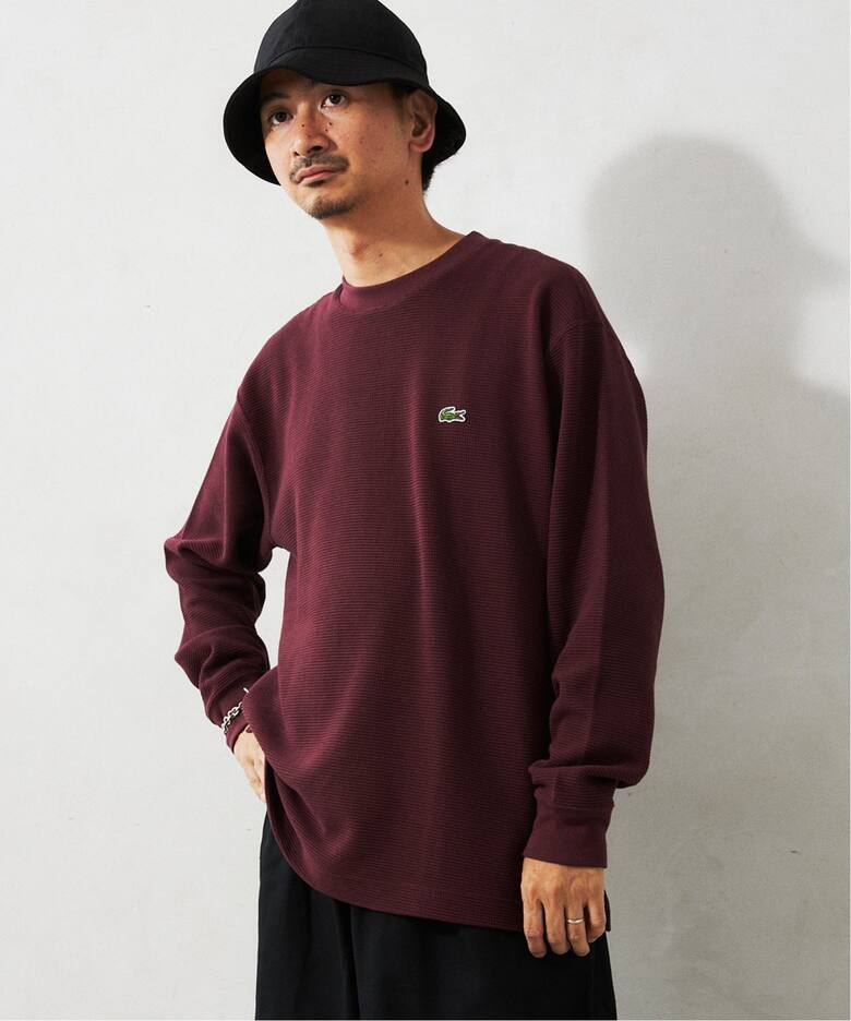 LACOSTE / ラコステ 別注 オーバーサイズ ヘビーピケ L/S Tシャツ（T 