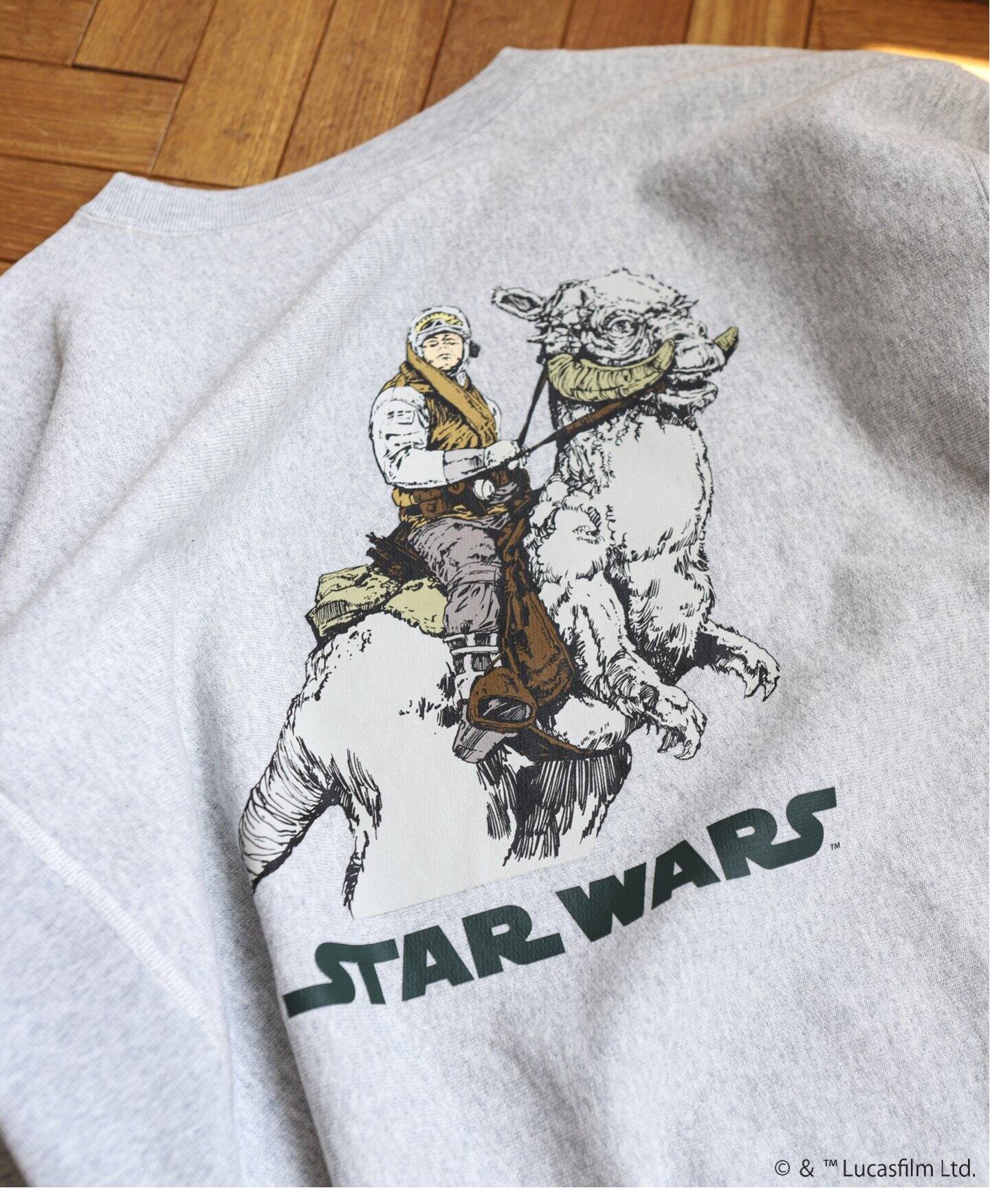STAR WARS】CHAMPION 別注リバースウィーブ クルーネックスウェット 