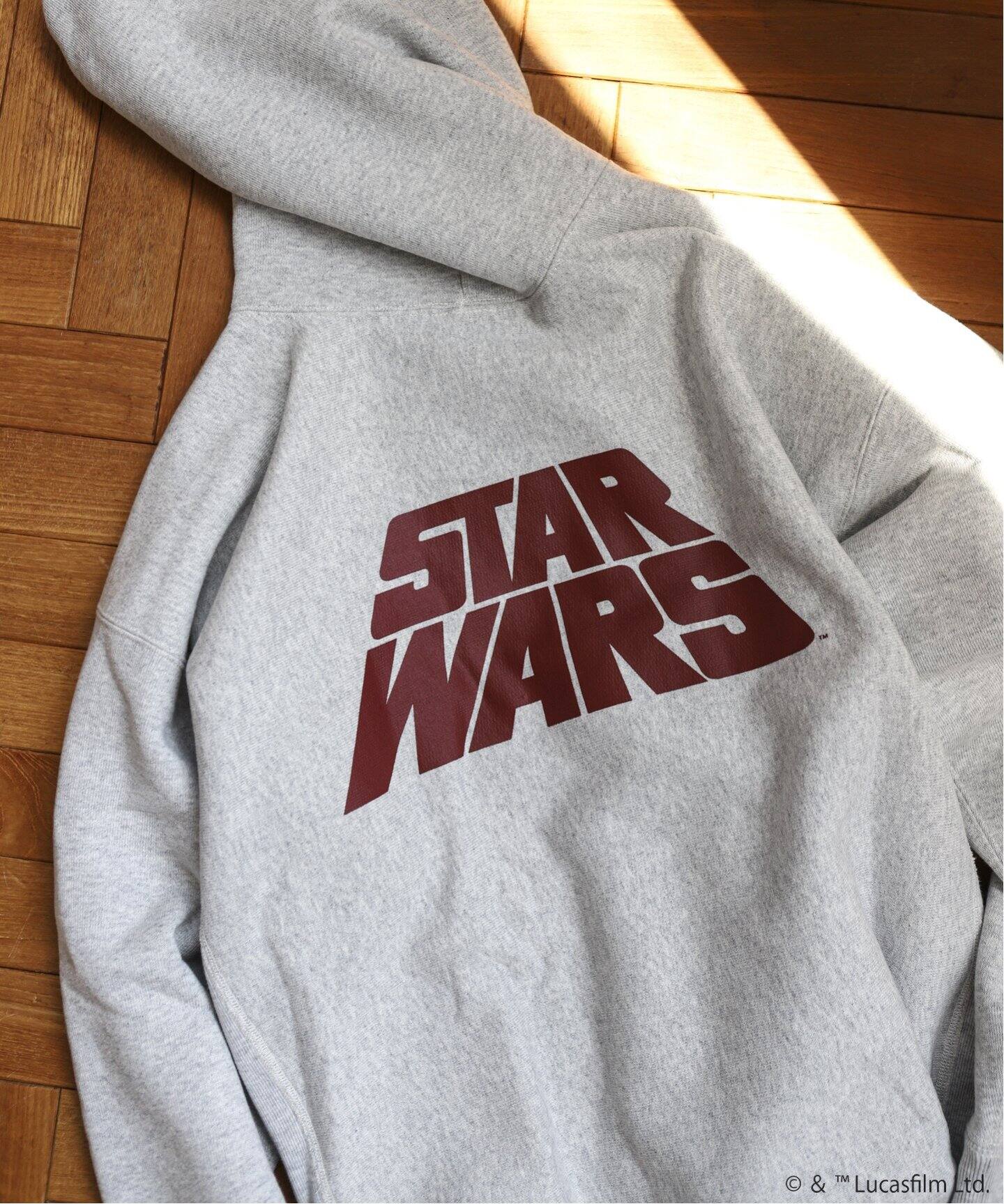 STAR WARS】CHAMPION 別注リバースウィーブ スウェットパーカー 