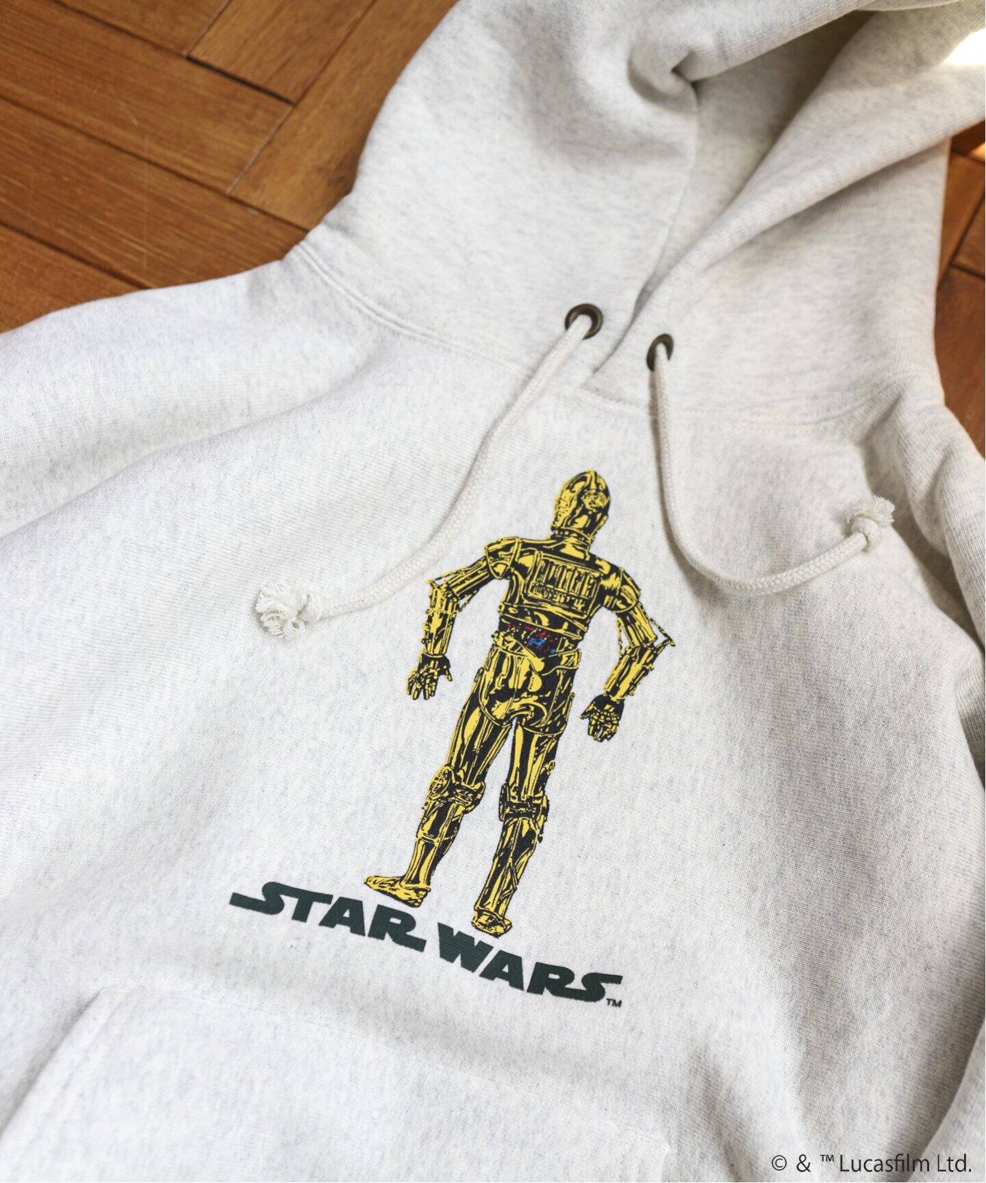 STAR WARS】CHAMPION 別注リバースウィーブ スウェットパーカー 