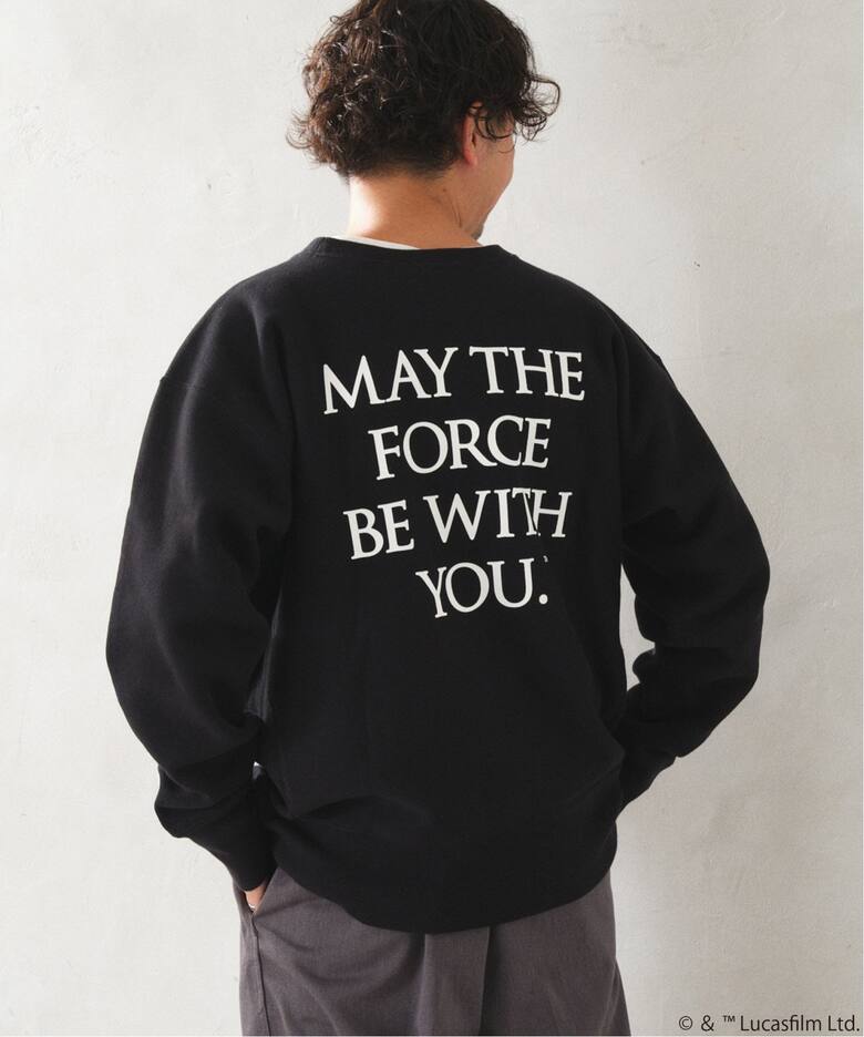 STAR WARS】CHAMPION 別注リバースウィーブ クルーネックスウェット 