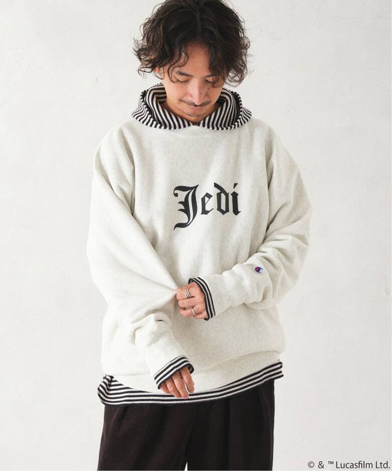 STAR WARS】CHAMPION 別注リバースウィーブ クルーネックスウェット 