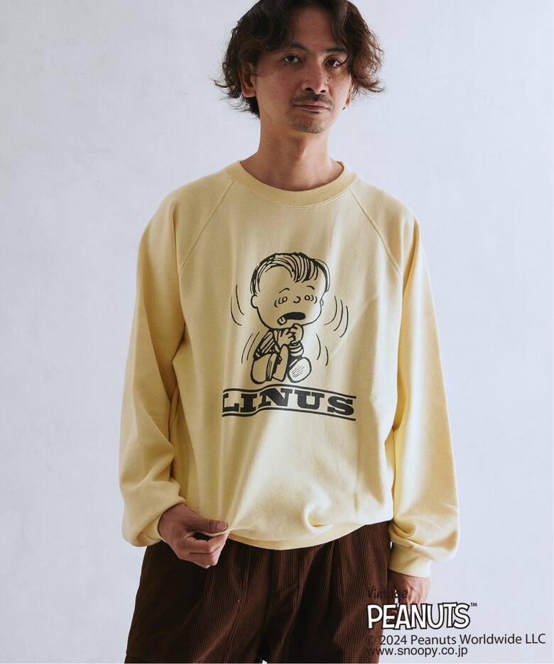 PEANUTS×SPORTS WEAR by relume 別注 クルーネックスウェット（Tシャツ 
