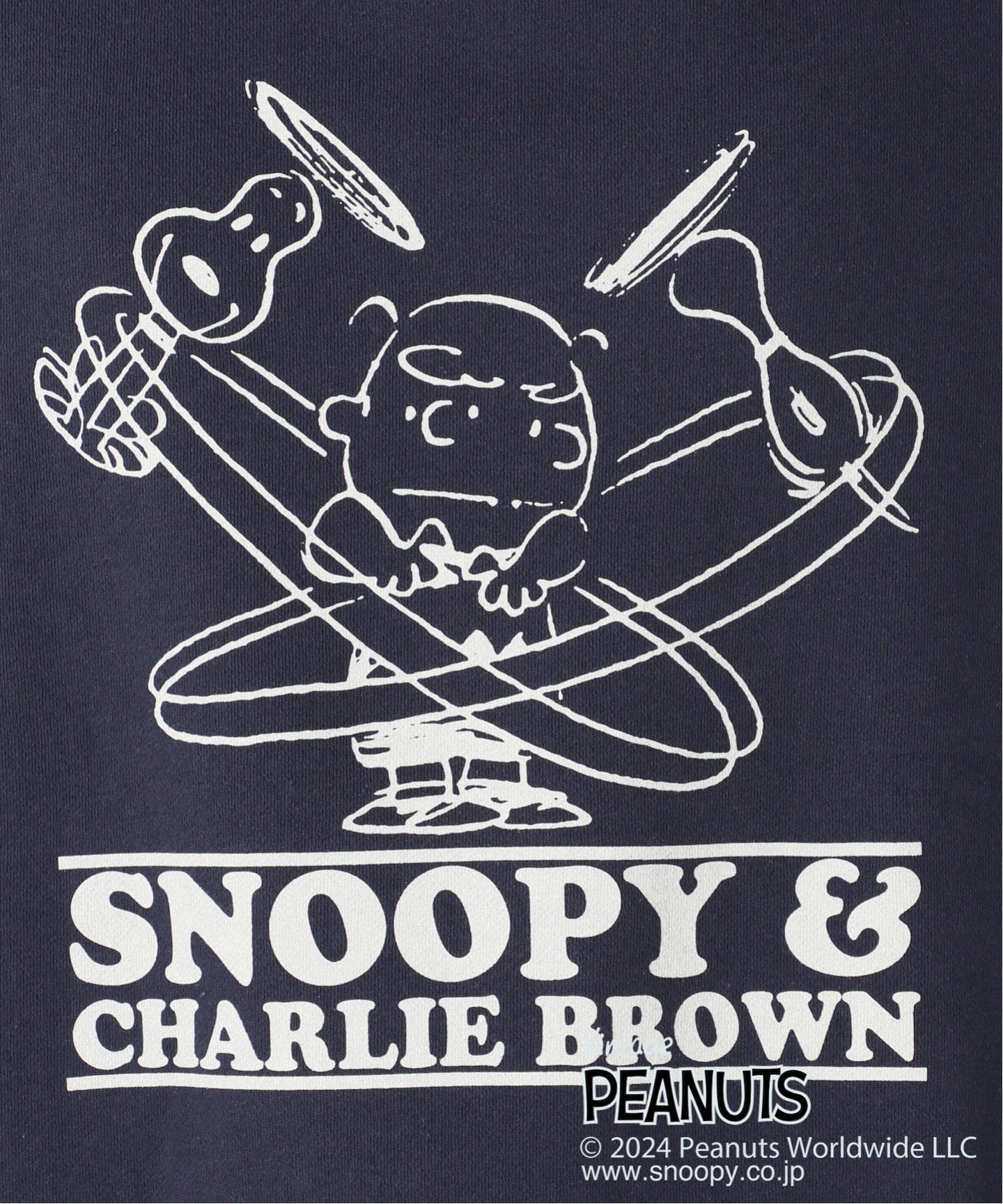 PEANUTS×SPORTS WEAR by relume 別注 プリント スウェット WINTER