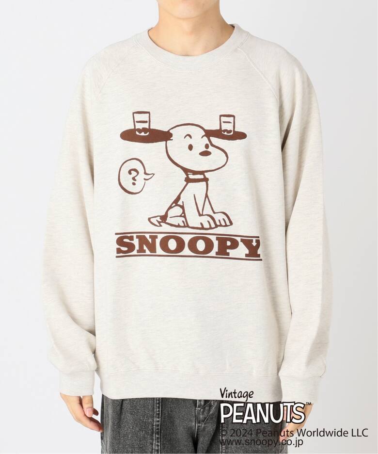 PEANUTS×SPORTS WEAR by relume 別注 プリント スウェット WINTER 