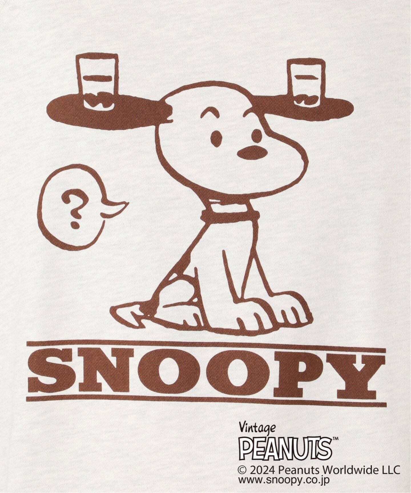 PEANUTS×SPORTS WEAR by relume 別注 プリント スウェット WINTER