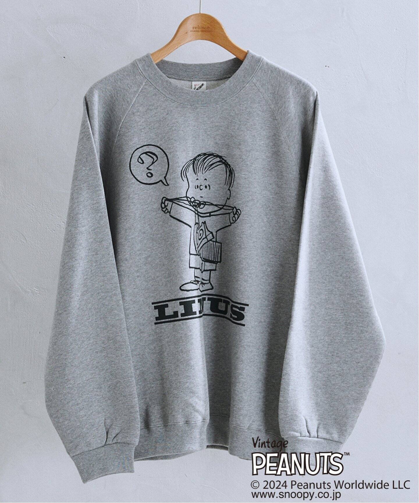 PEANUTS×SPORTS WEAR by relume 別注 プリント スウェット WINTER 