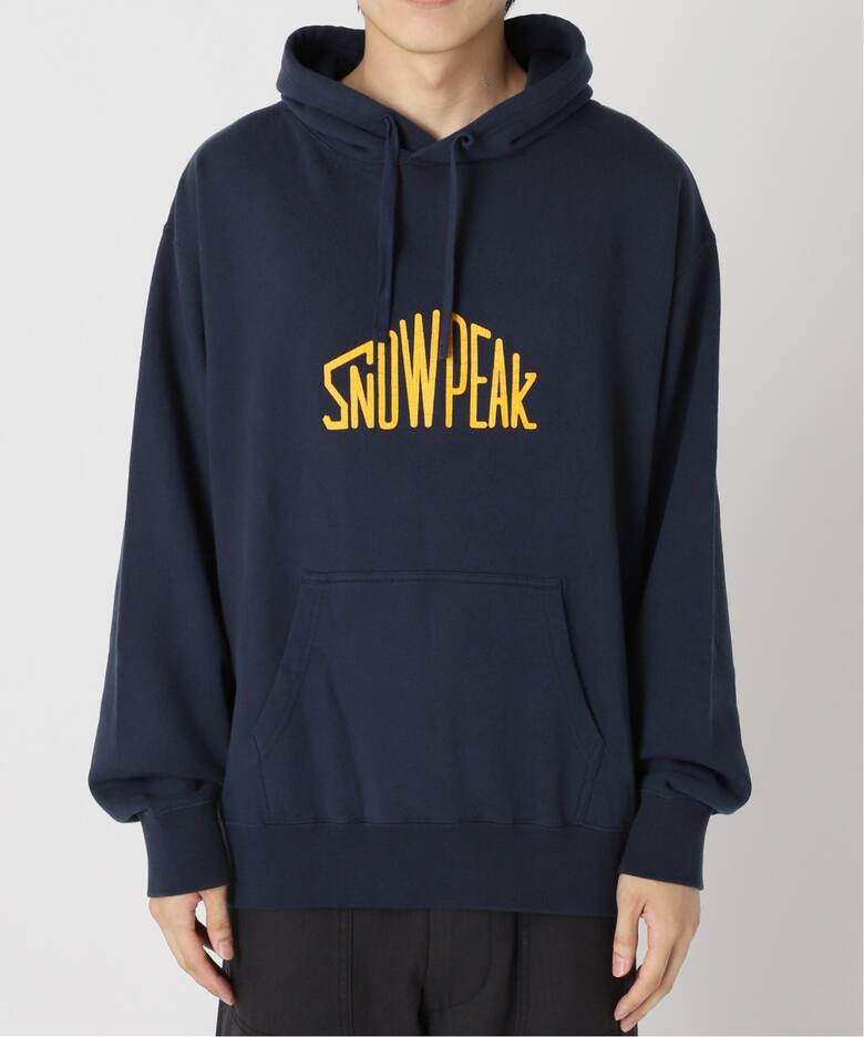 SNOWPEAK / スノーピーク 別注 ロゴ フェードスウェットパーカー 