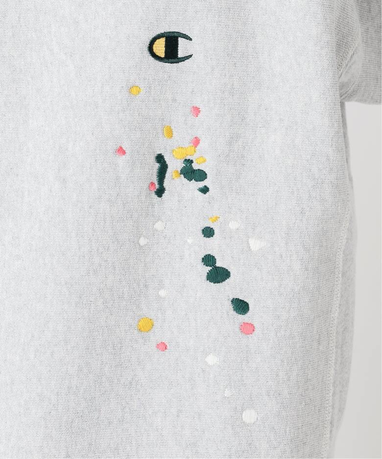 CHAMPION / チャンピオン 別注 R/W 刺繍スプラッシュ スウェット 