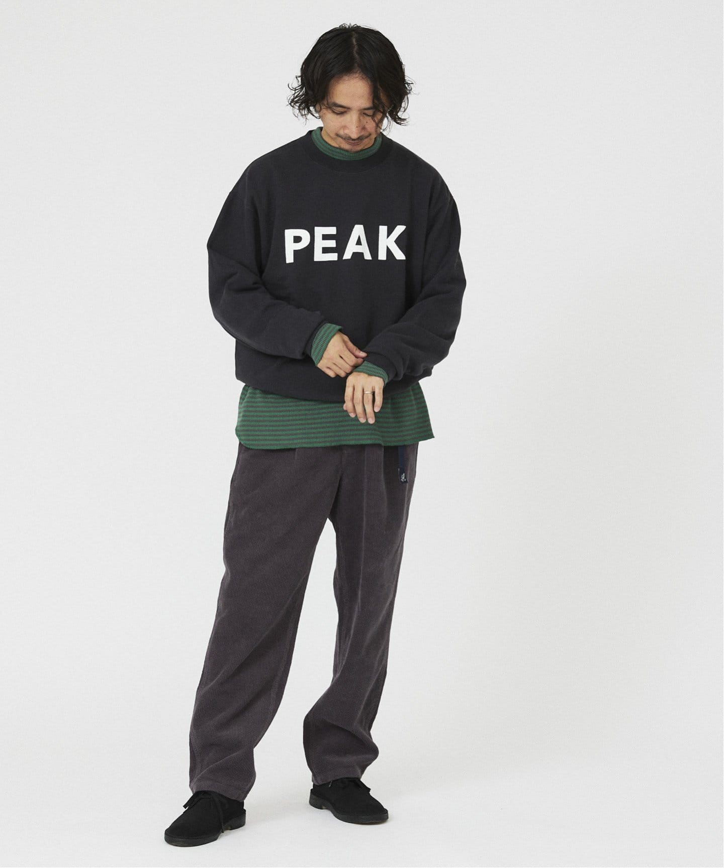 peak スウェット 追加》SNOWPEAK / スノーピーク 別注 クルーネック スウェット