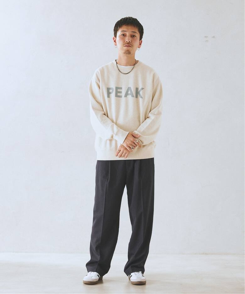 追加》SNOWPEAK / スノーピーク 別注 クルーネック スウェット 