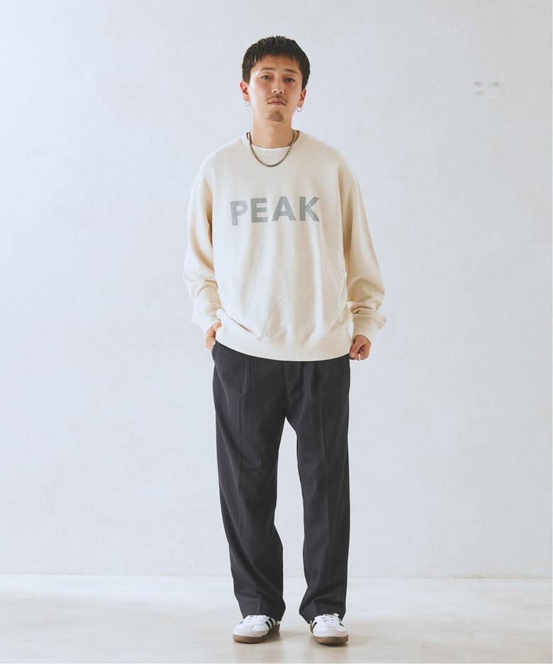追加》SNOWPEAK / スノーピーク 別注 クルーネック スウェット 