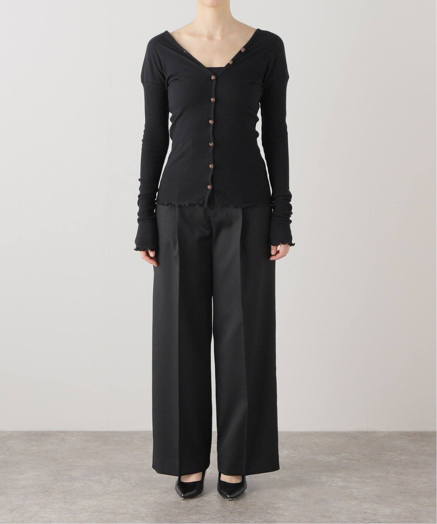 BASERANGE ベースレンジ カーディガン TAV CARDIGAN TOTVC